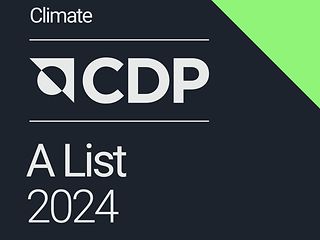 Companies awarded by CDP receive the Climate A List logo.