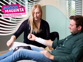 #GoodMagenta: Digital first resoponder call via app. Your rescuer in your pocket.