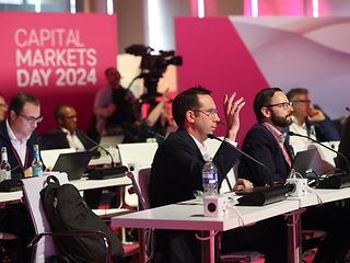 Participants at the Capital Markets Day on October 11, 2024.