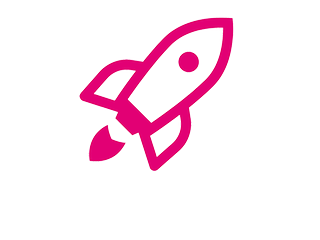Magenta Icon Rakete