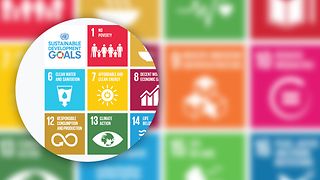 A graphic about sustainable development